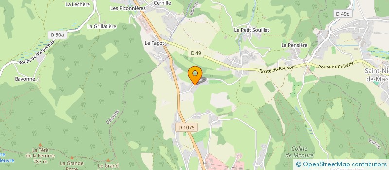 localisation de l'entreprise MADAME CHLOE KHELAIFIA à VOIRON