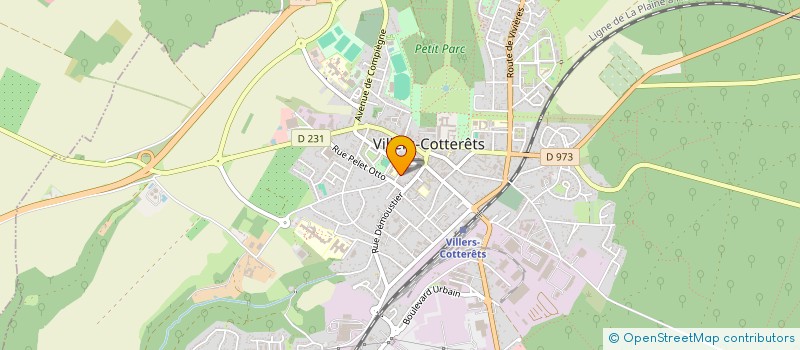 localisation de l'entreprise MADAME CHLOE KOLASA  VILLERS-COTTERETS