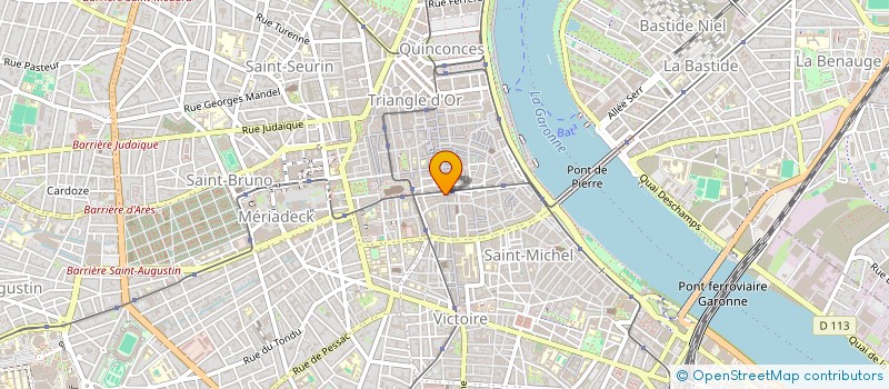 localisation de l'entreprise MADAME CHLOE KOMORN  BORDEAUX