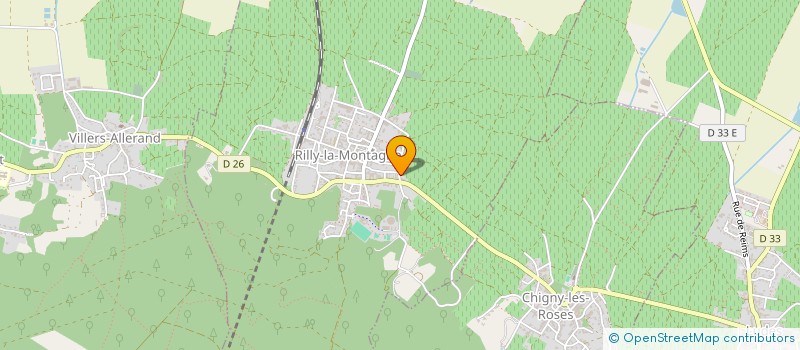 localisation de l'entreprise MADAME CHLOE KRANTZ  RILLY-LA-MONTAGNE