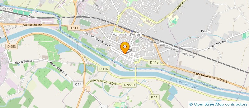 localisation de l'entreprise MADAME CHLOE LACY  VALENCE