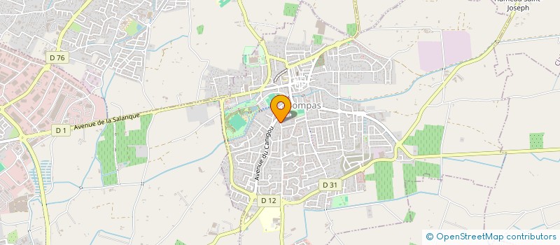 localisation de l'entreprise MADAME CHLOE LADRIERE  BOMPAS