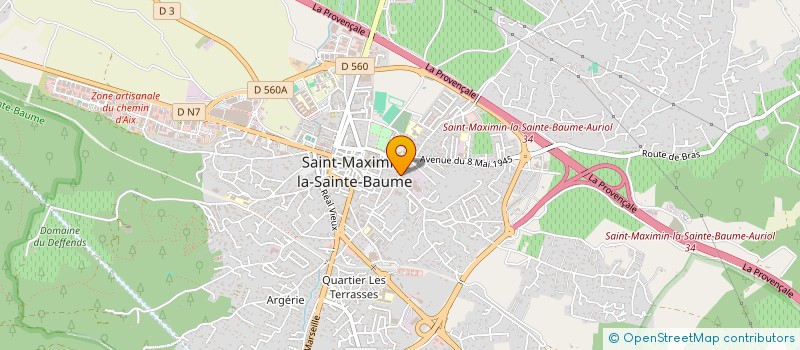 localisation de l'entreprise MADAME CHLOE LAGARDERE  SAINT-MAXIMIN-LA-SAINTE-BAUME