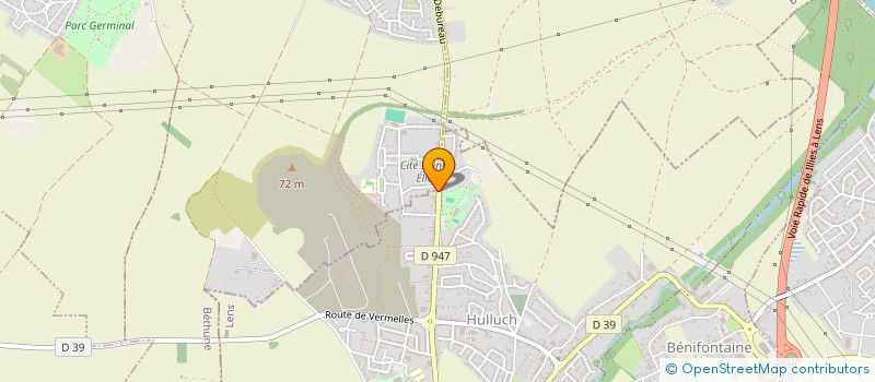 localisation de l'entreprise MADAME CHLOE LAMOITTE  HULLUCH