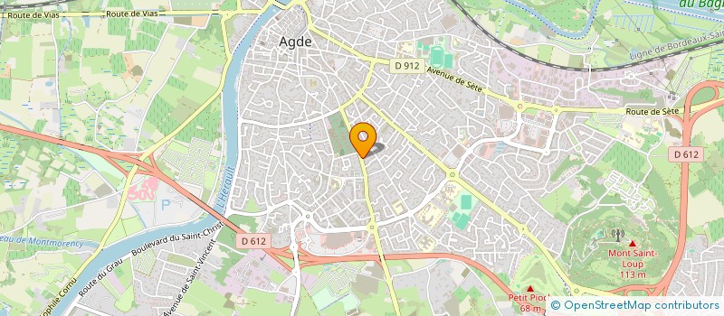 localisation de l'entreprise MADAME CHLOE LANDES  VILLEVEYRAC