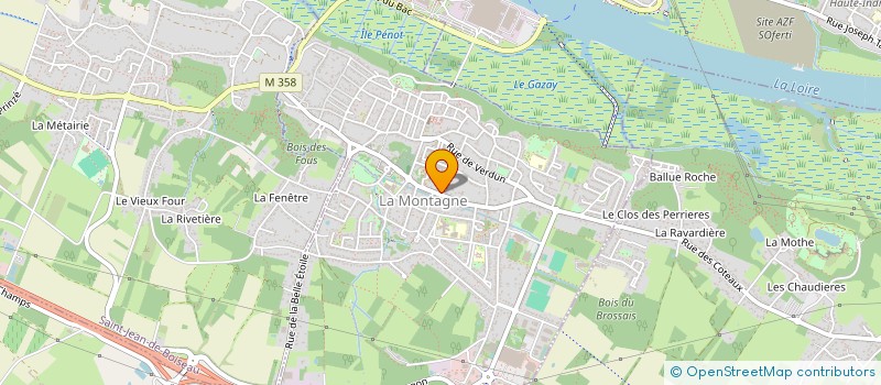 localisation de l'entreprise MADAME CHLOE LANG  LA MONTAGNE