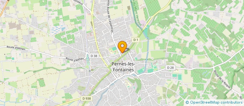 localisation de l'entreprise MADAME CHLOE LARA  PERNES-LES-FONTAINES