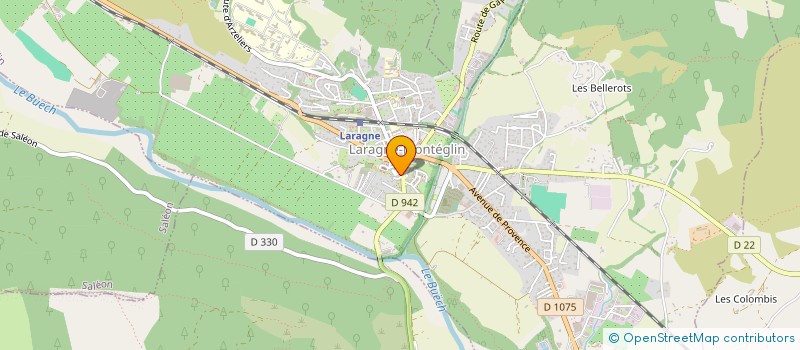 localisation de l'entreprise MADAME CHLOE LARGEAU  VAL BUECH-MEOUGE