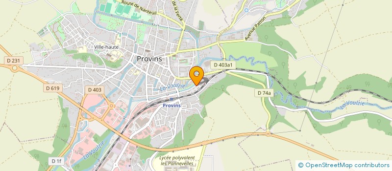 localisation de l'entreprise MADAME CHLOE LARUE  PROVINS