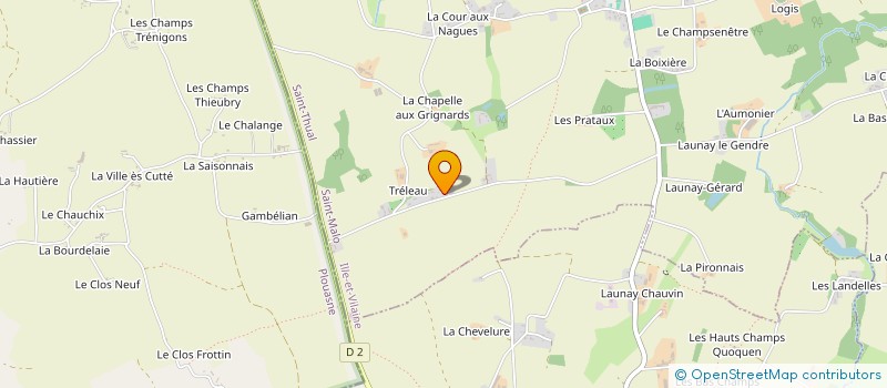 localisation de l'entreprise MADAME CHLOE LASSERRE à SAINT-THUAL