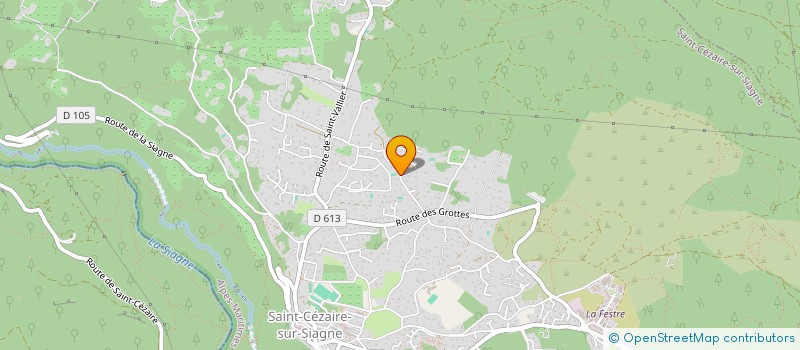 localisation de l'entreprise MADAME CHLOE LAURENT à SAINT-CEZAIRE-SUR-SIAGNE