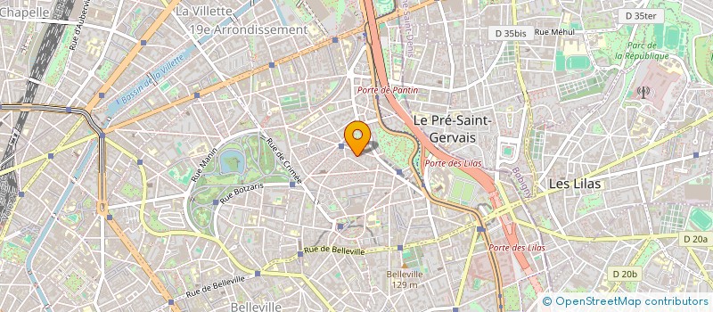 localisation de l'entreprise MADAME CHLOE LAVENIR  PARIS