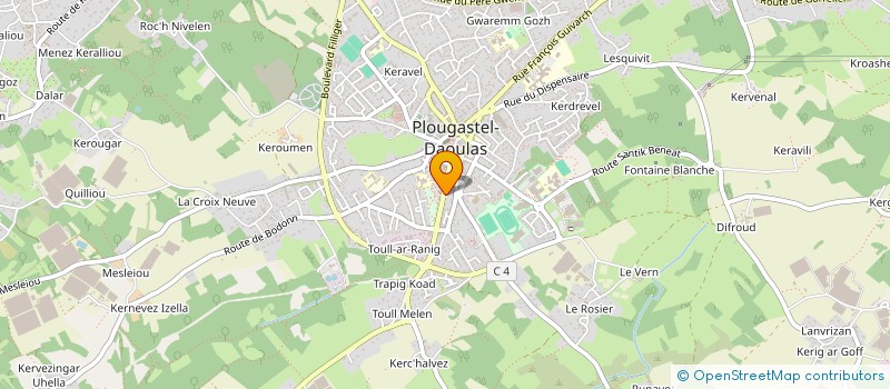 localisation de l'entreprise MADAME CHLOE LE BECHENNEC à BREST