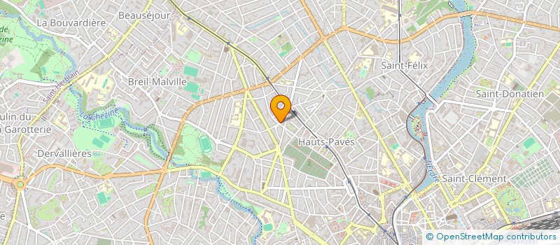 localisation de l'entreprise MADAME CHLOE LE LOUET  BOUGUENAIS