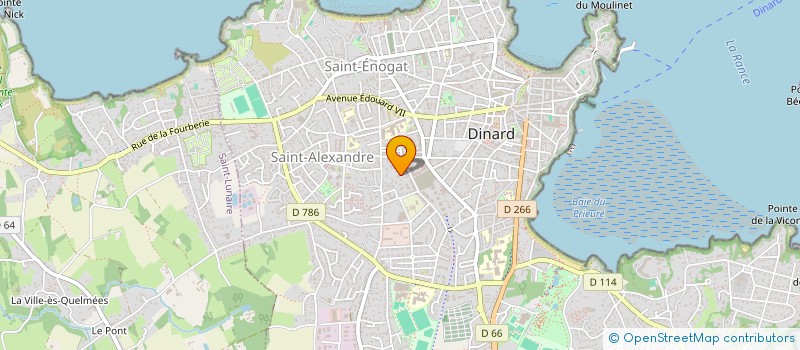 localisation de l'entreprise MADAME CHLOE LE MORVAN  DINARD