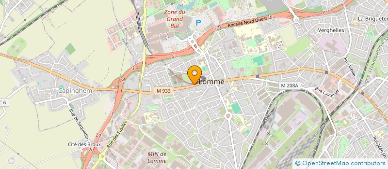 localisation de l'entreprise MADAME CHLOE LEBRETON  VERTOU