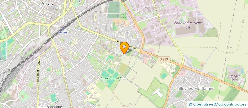 localisation de l'entreprise MADAME CHLOE LECOCQ  ARRAS