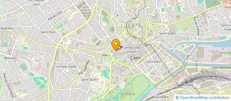localisation de l'entreprise MADAME CHLOE LEFAUX à CAEN