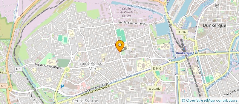 localisation de l'entreprise MADAME CHLOE LEFETZ à DUNKERQUE