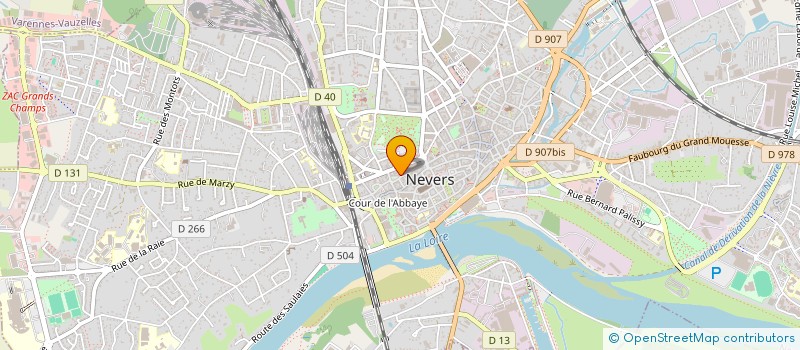 localisation de l'entreprise MADAME CHLOE LEGRAIN à NEVERS
