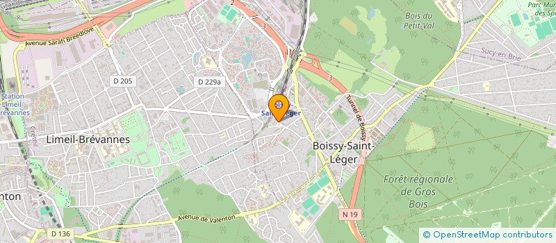 localisation de l'entreprise MADAME CHLOE LEGUEM à BOISSY-SAINT-LEGER