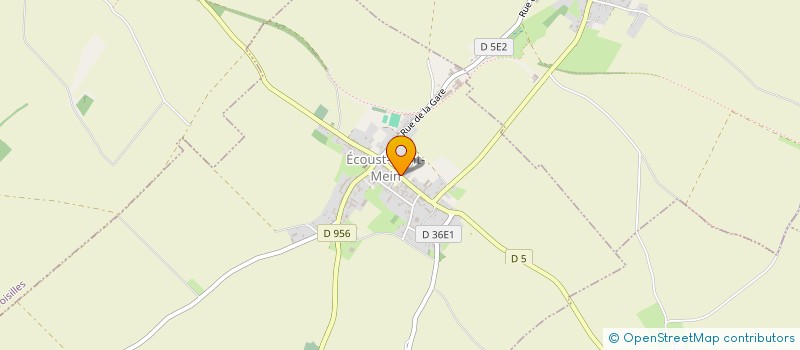 localisation de l'entreprise MADAME CHLOE LEIRE  ECOUST-SAINT-MEIN