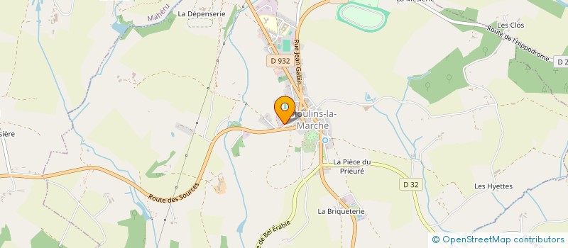 localisation de l'entreprise MADAME CHLOE LEITE à MOULINS-LA-MARCHE