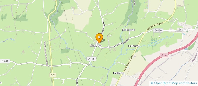 localisation de l'entreprise MADAME CHLOE LEMAGNEN  CHAVOY