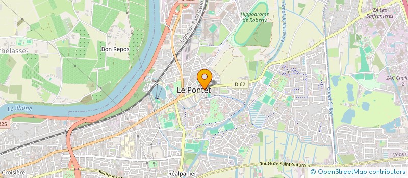 localisation de l'entreprise MADAME CHLOE LEMAUX  LE PONTET