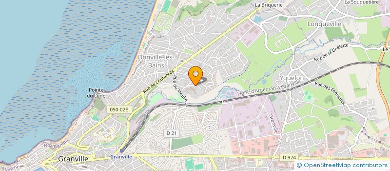 localisation de l'entreprise MADAME CHLOE LEMESLE  HUDIMESNIL