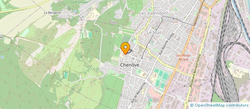 localisation de l'entreprise MADAME CHLOE LEOMBRUNI  CHENOVE