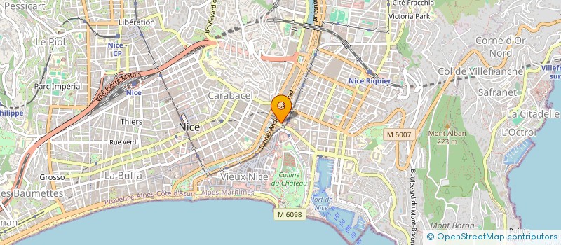 localisation de l'entreprise MADAME CHLOE LEPAN à NICE