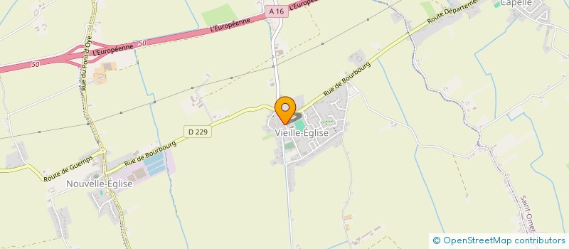 localisation de l'entreprise MADAME CHLOE LEPERS  VIEILLE-EGLISE