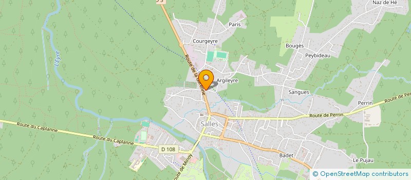 localisation de l'entreprise MADAME CHLOE LERAY  LACAPELLE-MARIVAL