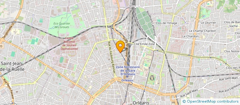 localisation de l'entreprise MADAME CHLOE LESSEUR  ORLEANS