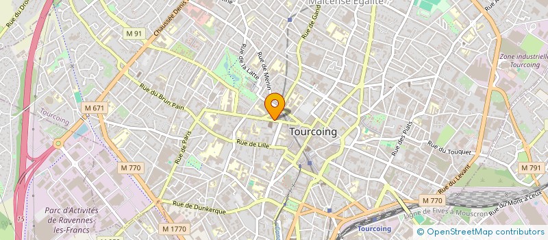 localisation de l'entreprise MADAME CHLOE LESTAEVEL  GHYVELDE