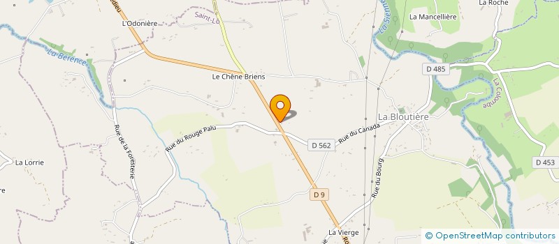 localisation de l'entreprise MADAME CHLOE LEVALLOIS  LA BLOUTIERE