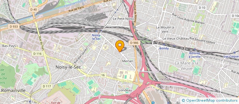 localisation de l'entreprise MADAME CHLOE LOANGO BOELUA à NOISY-LE-SEC