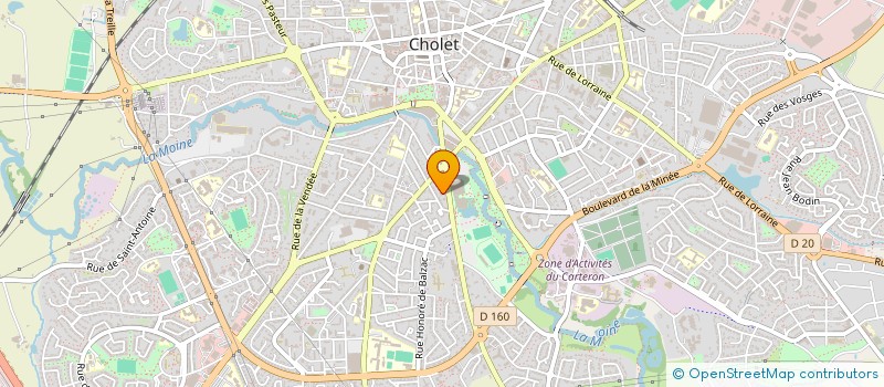 localisation de l'entreprise MADAME CHLOE LOISEAU à CHOLET