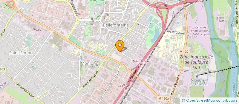 localisation de l'entreprise MADAME CHLOE LOPEZ à TOULOUSE