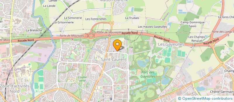 localisation de l'entreprise MADAME CHLOE LOSFELD  RENNES