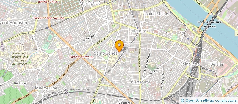 localisation de l'entreprise MADAME CHLOE LOZANO à BORDEAUX