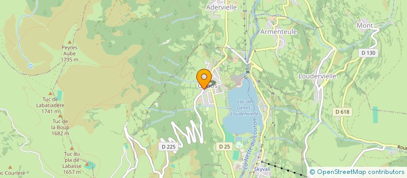 localisation de l'entreprise MADAME CHLOE LUMEAU  GENOS