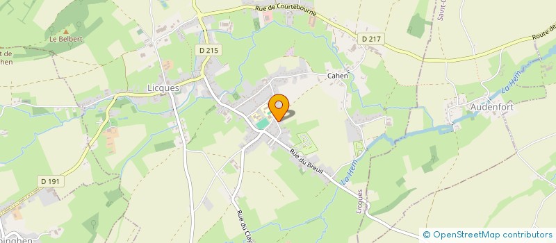 localisation de l'entreprise MADAME CHLOE MAGUIN  LICQUES