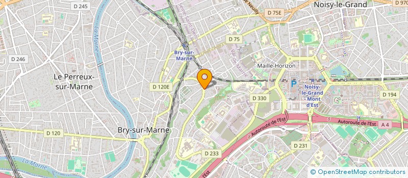 localisation de l'entreprise MADAME CHLOE MAINGE  BRY-SUR-MARNE