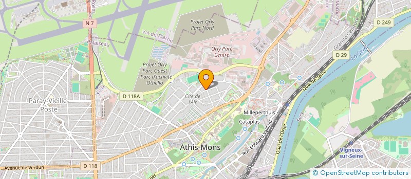 localisation de l'entreprise MADAME CHLOE MALBRANQUE  NICE