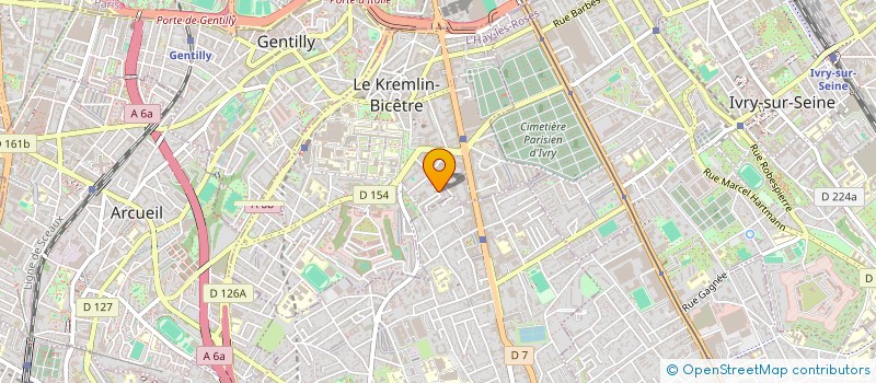localisation de l'entreprise MADAME CHLOE MAPEL à LE KREMLIN-BICETRE