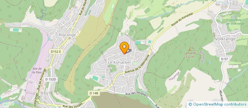 localisation de l'entreprise MADAME CHLOE MARCHAL  HAYANGE