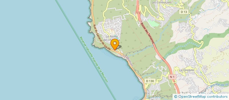 localisation de l'entreprise MADAME CHLOE MARGELIDON  SAINT-LEU