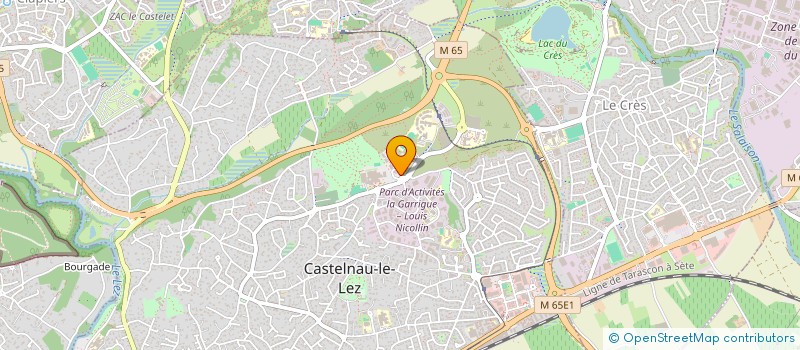 localisation de l'entreprise MADAME CHLOE MARIE  CASTELNAU-LE-LEZ